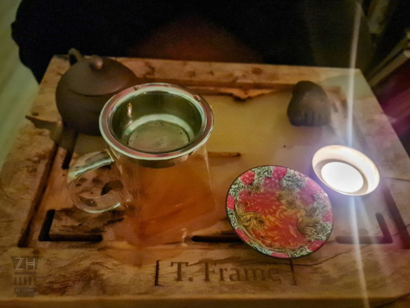 Пьем чай в Tframe на Арбате