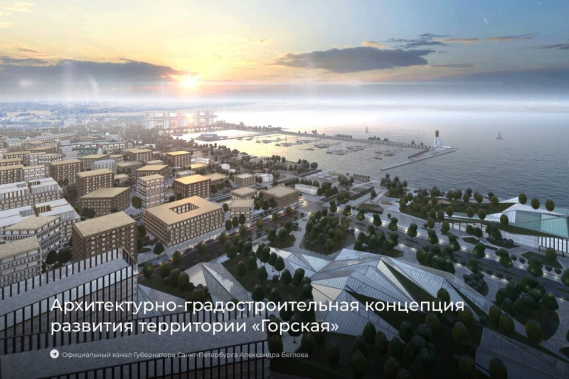Смольный опубликовал проект планировки будущего кластера в Горской