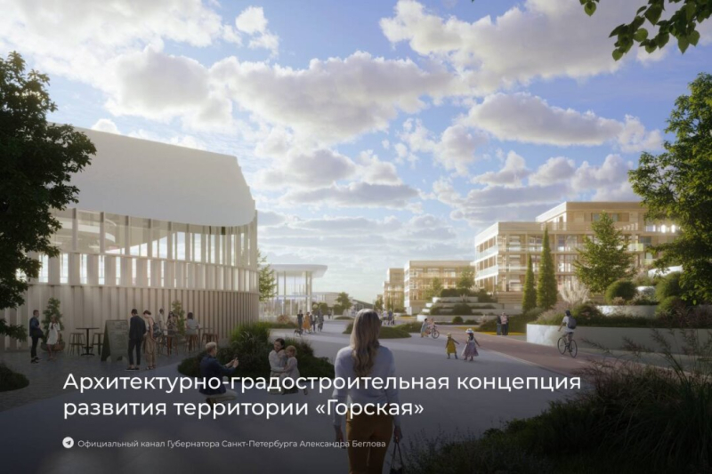 Смольный опубликовал проект планировки будущего кластера в Горской