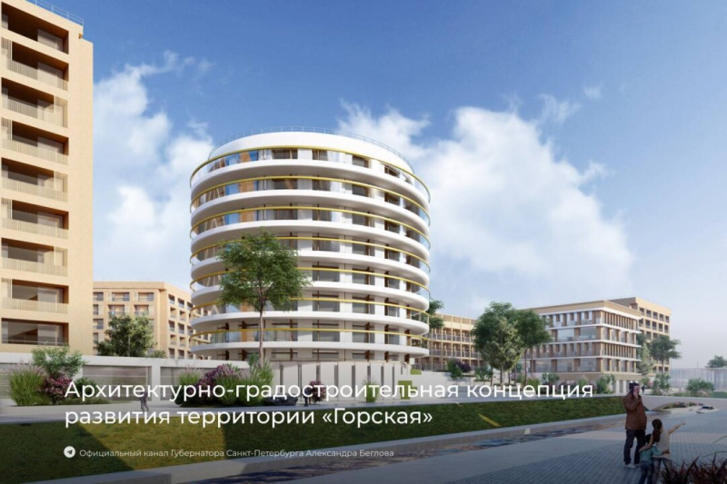 Смольный опубликовал проект планировки будущего кластера в Горской