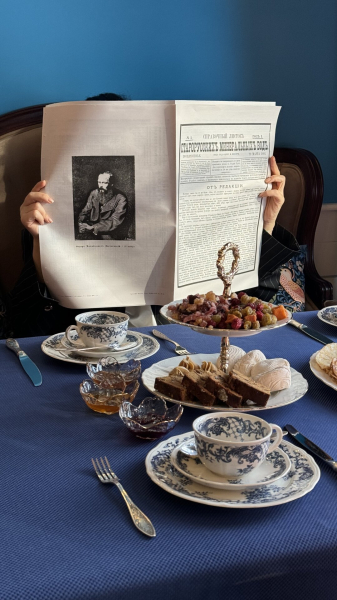 Баня, пирожки, чтения: продюсер Артем Балаев запустил литературные гастропутешествия «Литрит»